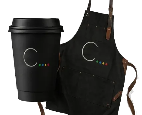 C. tote bag and merchandise