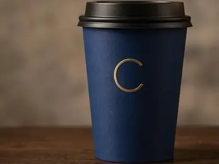 Four Mood Cup Set in green, blue, yellow and red
